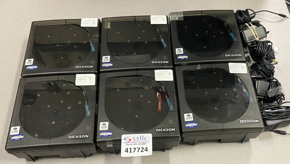 Image of Dickson TH621 Temperature and Humidity Chart Recorders QTY 6